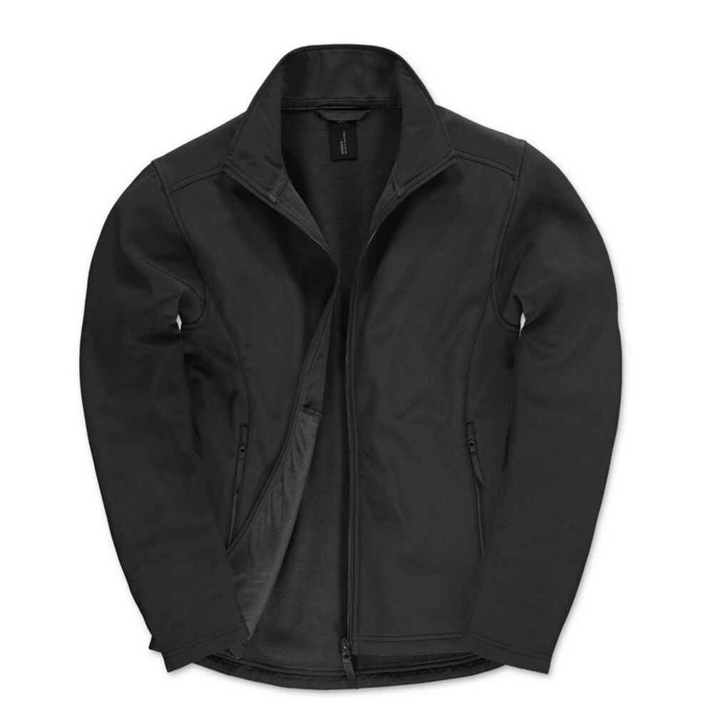 B&C Mens ID.701 Soft Shell Jacket / Black